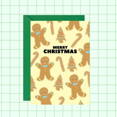 Lebkuchen Weihnachtskarte