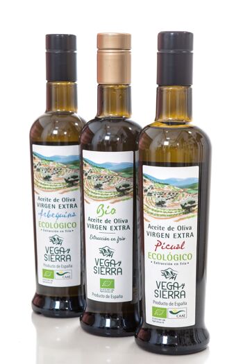 Huile d'olive extra vierge biologique 500 ml. 1