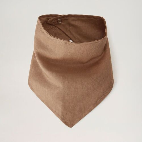 LINEN DROOL BIB- NEW!