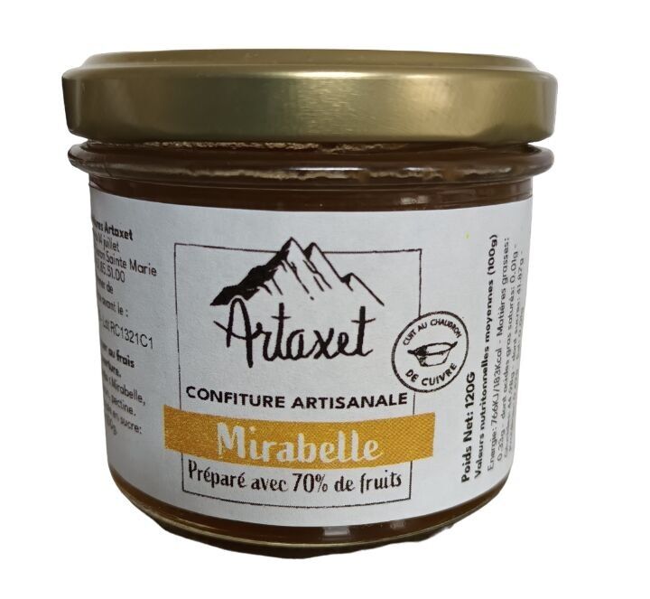 Confettura extra di prugne 120G - 65% frutta