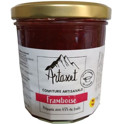 Confiture extra de framboise 320G - 65% de fruits