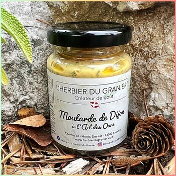 Moutarde de Dijon à l'Ail des Ours 1