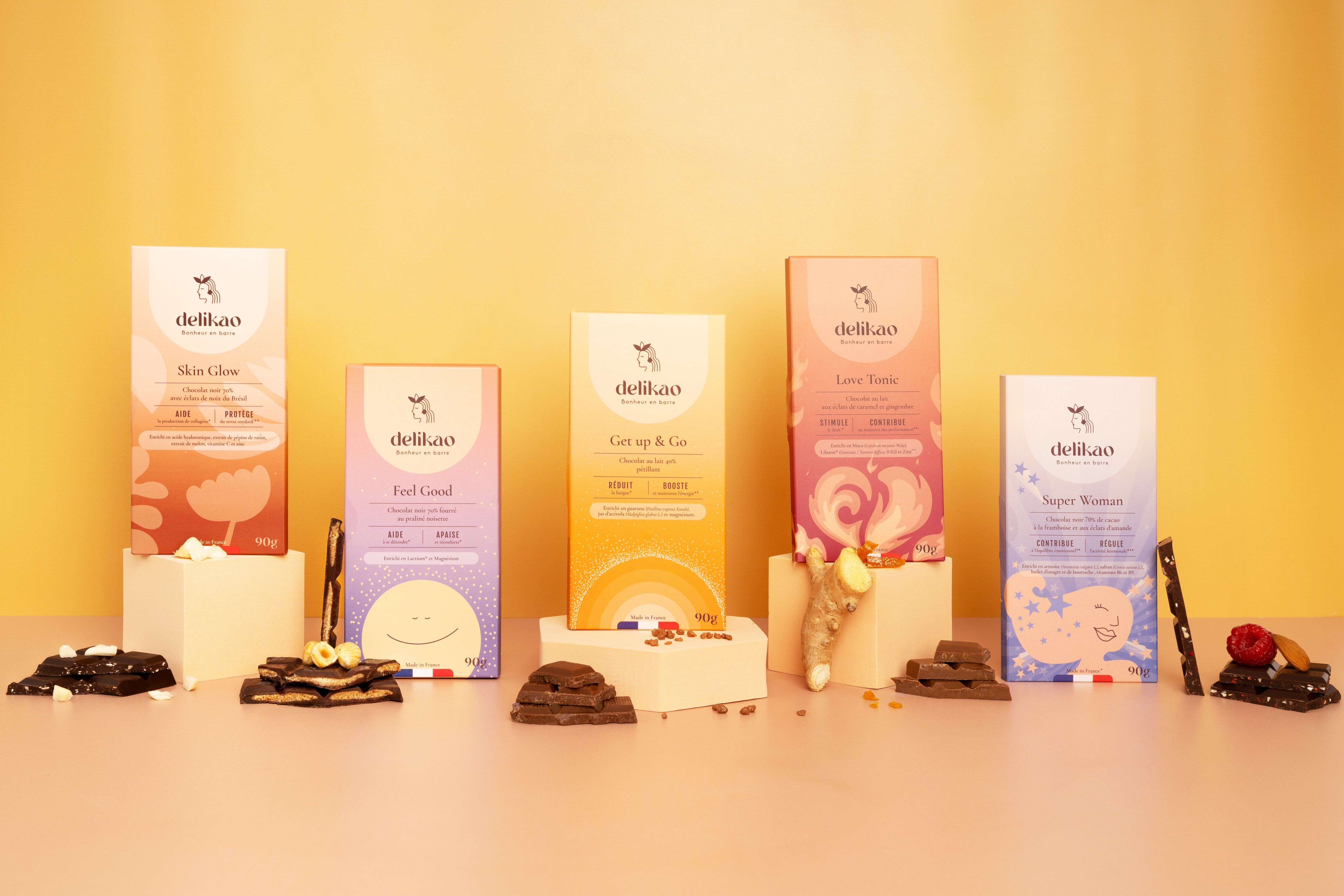 Delikao Functional Chocolate Retailer Discovery Pack | 24 Tablets