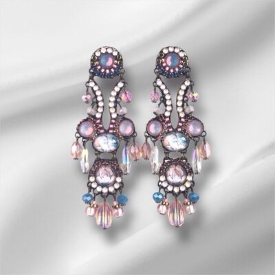 PENDIENTES DE CRISTALES HIEL