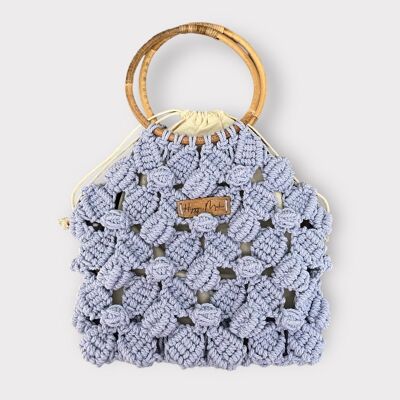 Bolso MARBELLA macramé - Lila