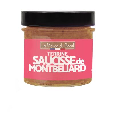 Montbeliard sausage terrine