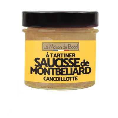 Tartinade Montbéliard Cancoillotte