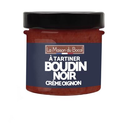Tartinade Boudin Noir Crème Oignon