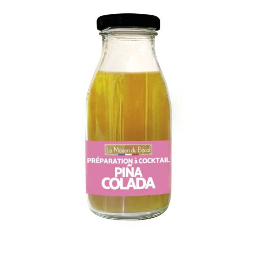 Préparation Pina Colada