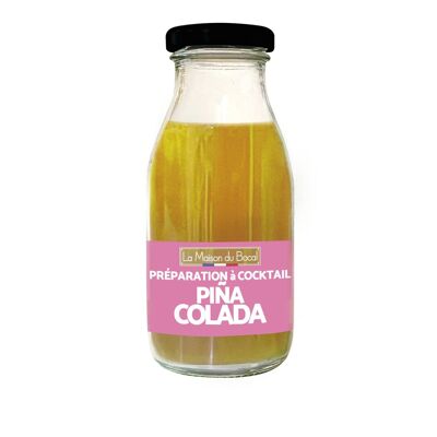 Preparing Pina Colada