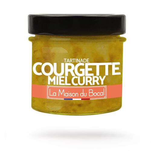 Tartinade Courgette miel curry
