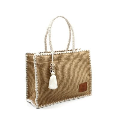 DIE IT BAG Jute-Strandtasche