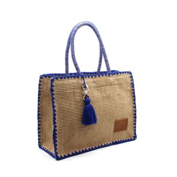 Sac cabas plage en jute THE IT BAG 5