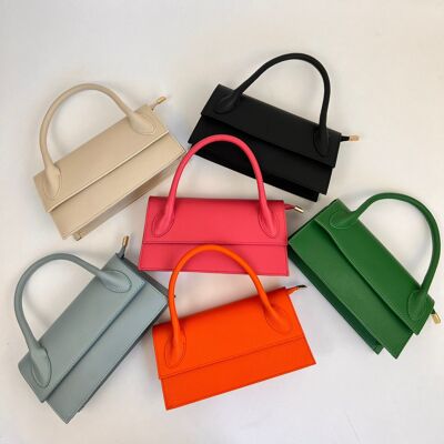 Leather Bag 'Jacque' | 100% Leather | Several colors
