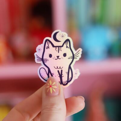 Magic kitten stickers