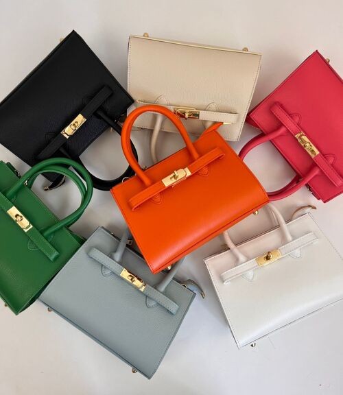 Leather Bag 'Belle' | 100% Leather | Several colors