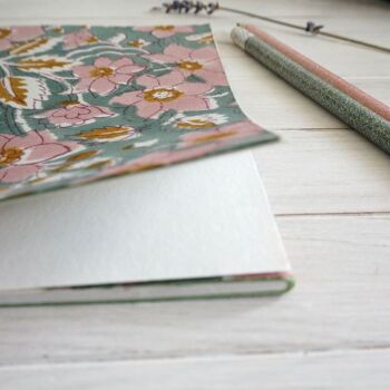 Carnet recouvert de tissu "Summer" 2