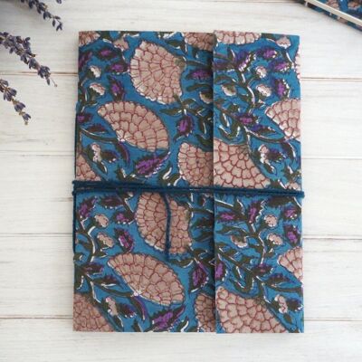 Notebook covered in “Paloma” fabric