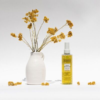Make-up remover oil for face, eyes & lips