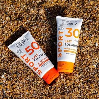 Lait solaire sport SPF30