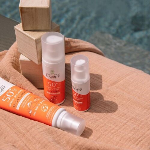 Spray solaire famille SPF50+