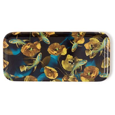 Esmeralda rectangular tray