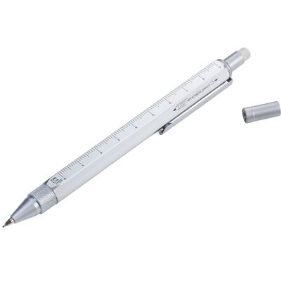 Multitasking Druck-Bleistift | ergonomisch und hochwertig | Werkzeugkoffer als Stift | CONSTRUCTION DROP ACTION PIP31/SI