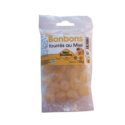 Bonbons fourrés au Miel 120g