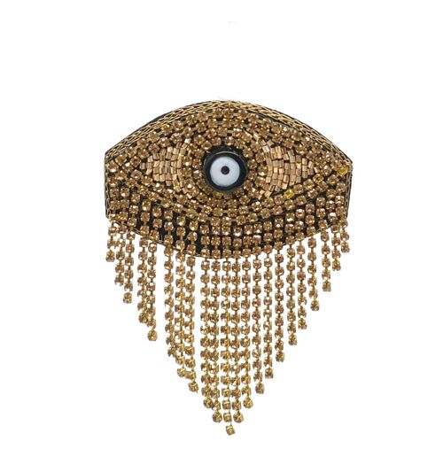 Golden Eyes - Broche