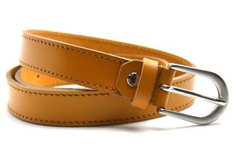 100% Cuir de vachette - Ceinture femme cuir 025/25 15