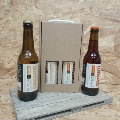 ORDUM Bière blonde et double malt (chacune 2u)