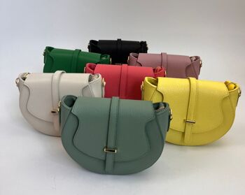 Sac en cuir 'Ella' | 100 % cuir | Plusieurs couleurs 1