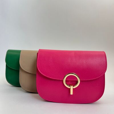 Leather Bag 'Jasmijn' | 100% Leather | Several colors