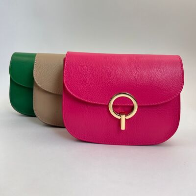 Leather Bag 'Jasmine' | 100% Leather | Several colors
