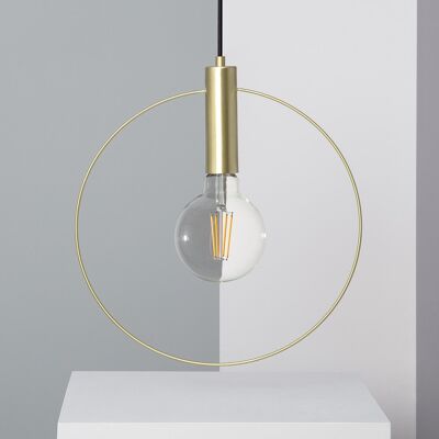 Ledkia Metal Pendant Lamp Otos Golden