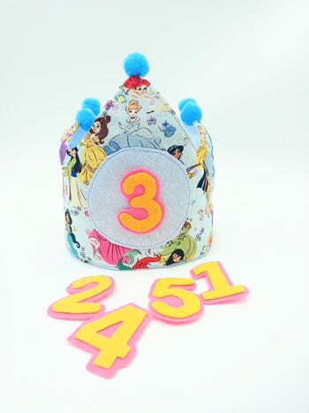 Couronne d'anniversaire de princesse 2