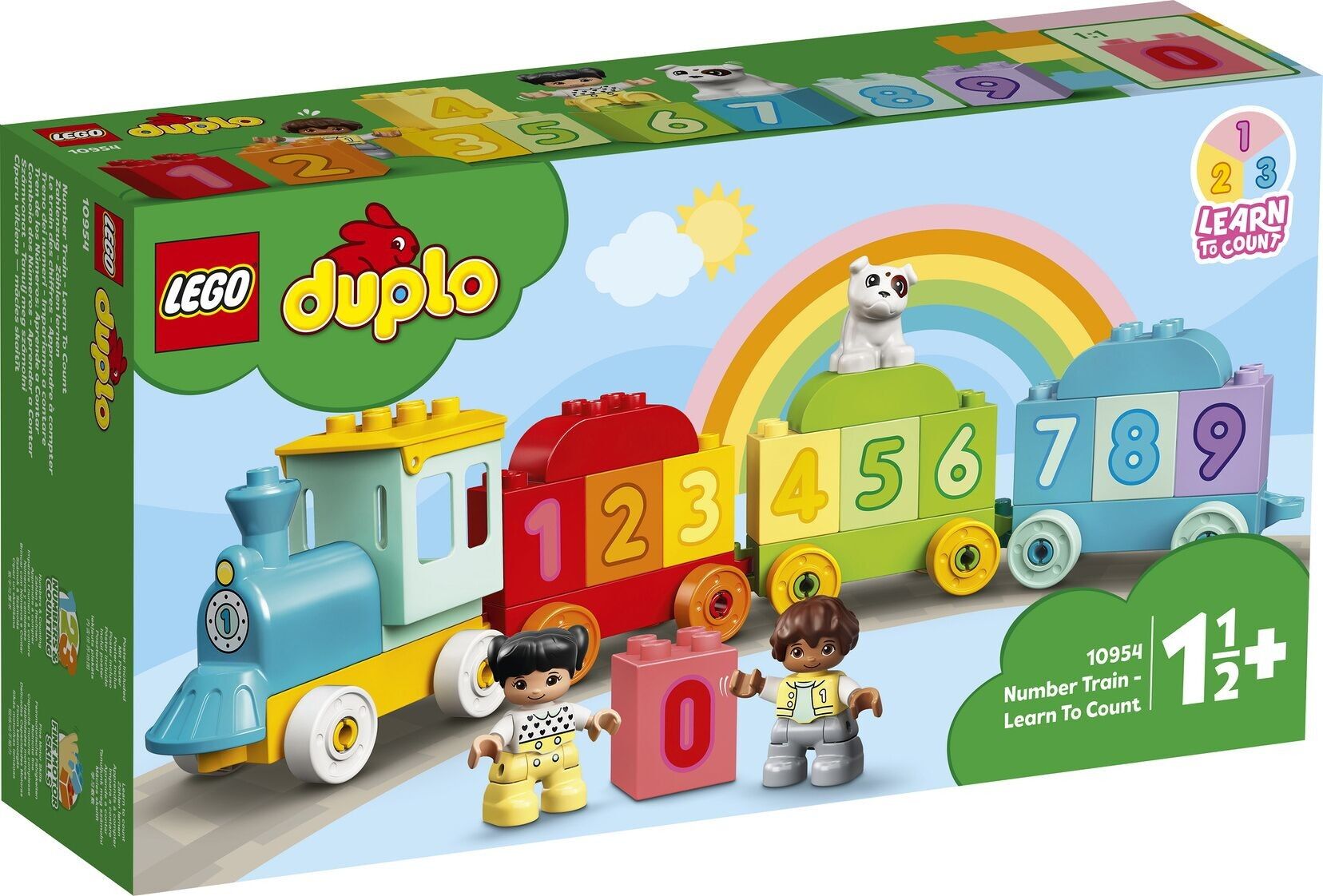 LEGO 10954 - Treno Duplo Primo Passo