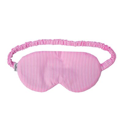 Relaxing eye mask - heating and cooling - Pink stripes