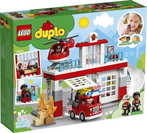 LEGO 10970 - La caserne et l’hélicoptère des pompiers