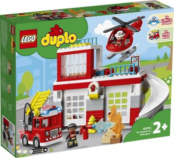 LEGO 10970 - La caserne et l’hélicoptère des pompiers 2