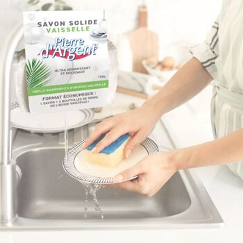 Savon Solide Vaisselle 100g / Dishwashing Soap Bar 3