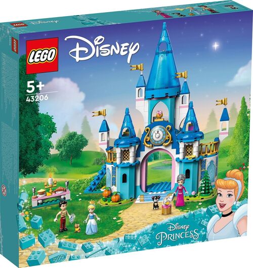 LEGO 43206 - Le château de Cendrillon et du Prince charmant