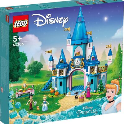 LEGO 43206 – Das Schloss von Aschenputtel und Prinz Charming