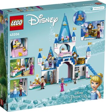 LEGO 43206 - Le château de Cendrillon et du Prince charmant 2
