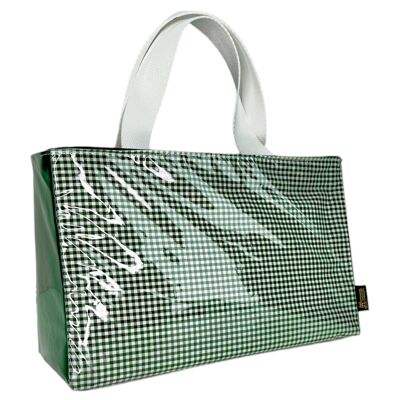 Cooler bag S, “Vichy” green