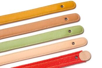 Bracelet en cuir CoLAB / Bracelet interchangeable de couleur 13
