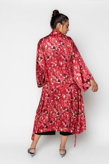 Kimono en soie avec imprimé 3