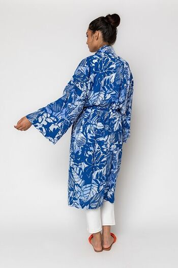 Kimono imprimé palmiers 6