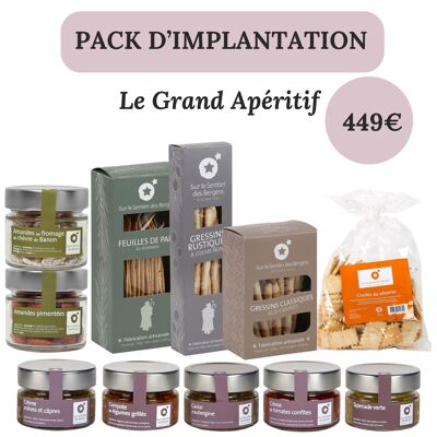Pacchetto di implementazione specialità gastronomiche - Le Grand Apéritif