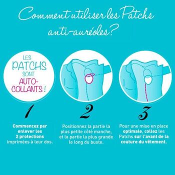 Lot de 12 Patchs Anti-transpiration et Anti-Auréoles 3